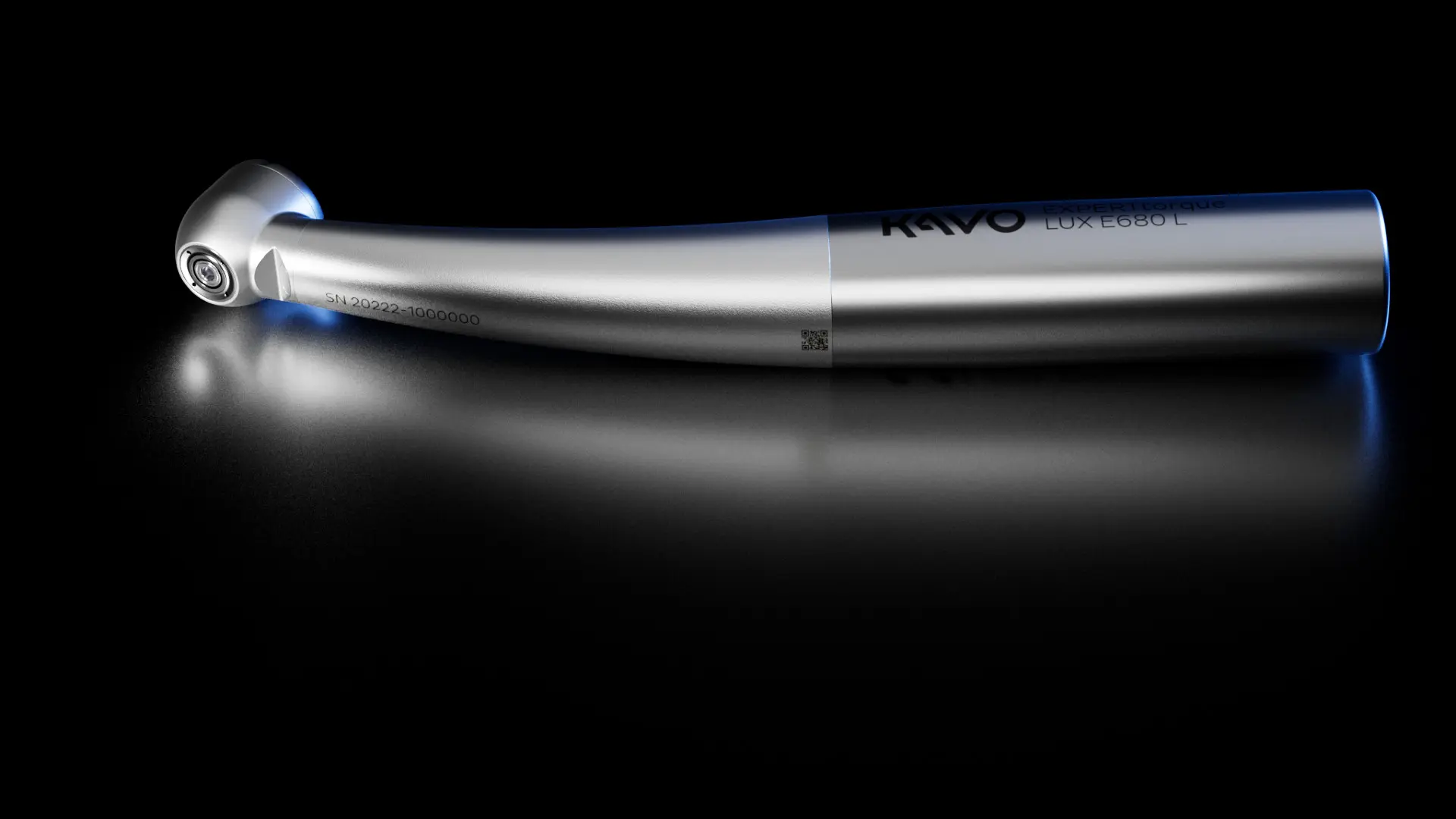 KaVo EXPERTtorque E680 L – tichá turbína z nerezovej ocele s výbornou viditeľnosťou.