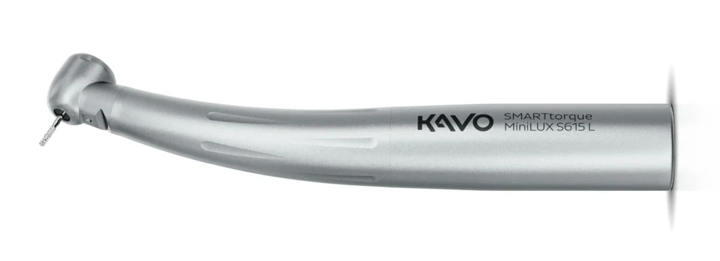 KaVo SMARTtorque Mini LUX S615 L – výkonná mini turbína s univerzálnym pripojením.
